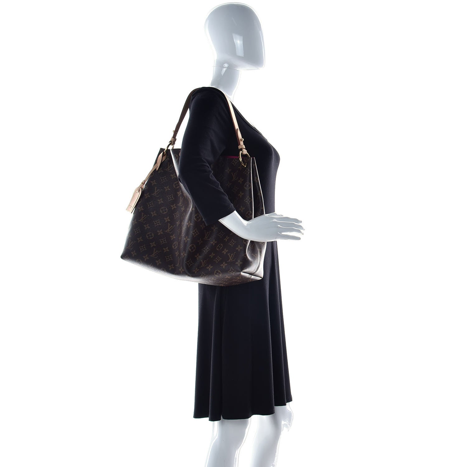 Louis Vuitton Monogram Graceful MM Pivoine 3 of 15