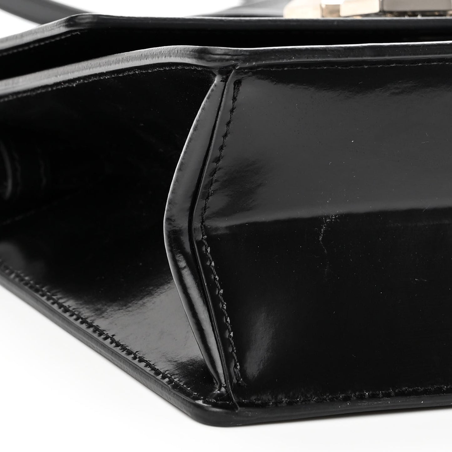 Calfskin Salary Jitney 1.4 Shoulder Bag Black
