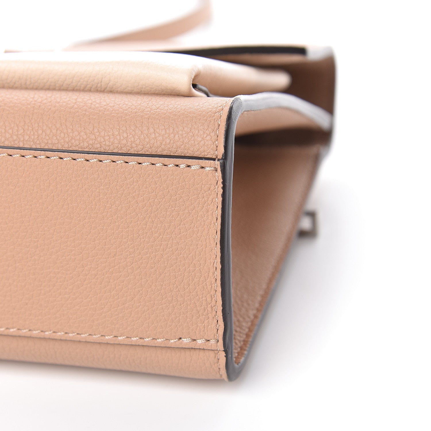 Louis Vuitton Soft Calfskin Mylockme Chain Bag BB Papyrus Creme 6 of 8