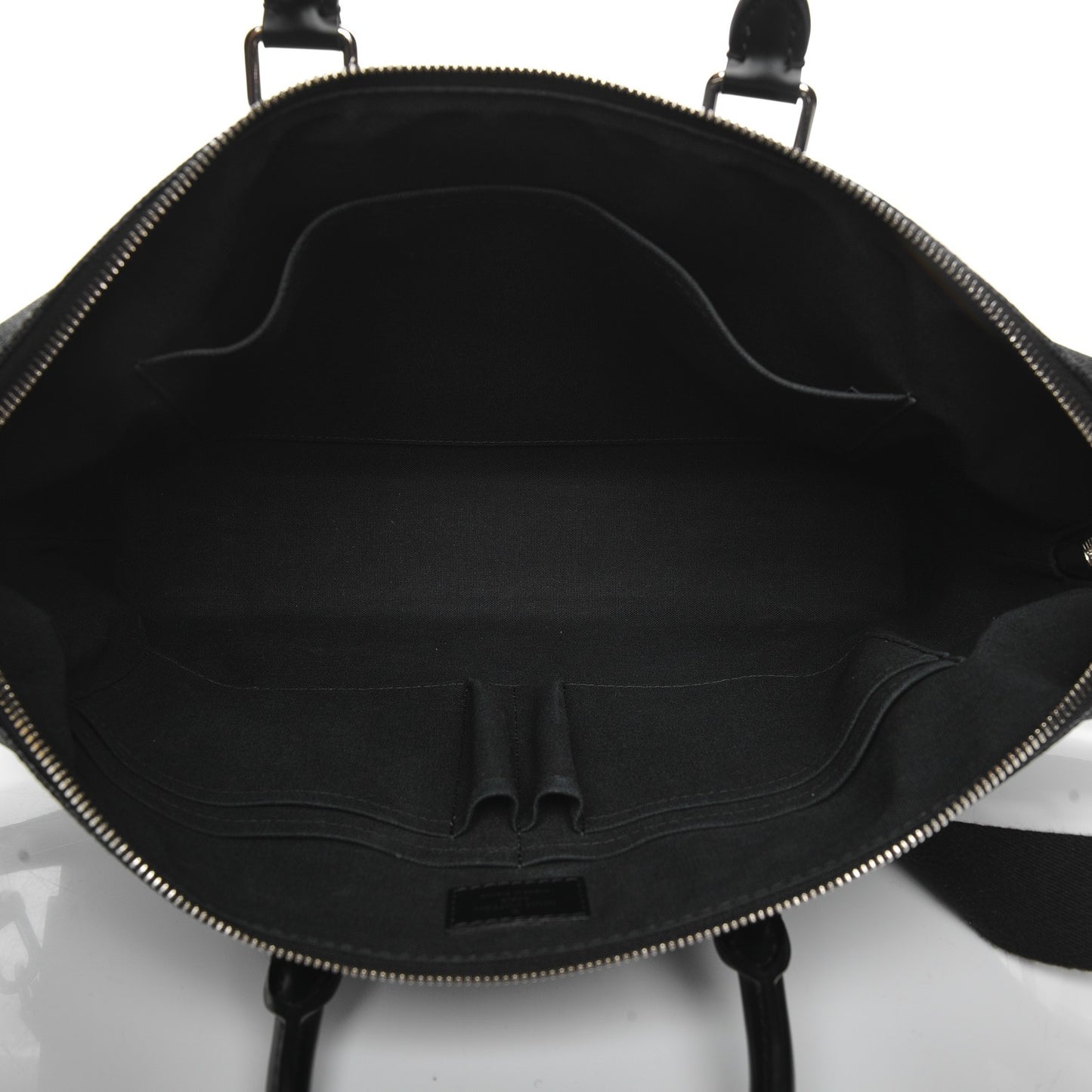 Damier Graphite Porte-Documents Jour