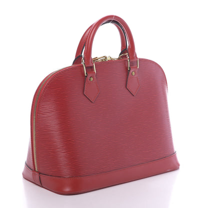 Louis Vuitton Epi Alma PM Castillan Red 3 of 9