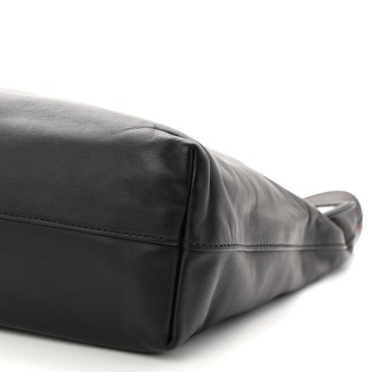 Prada Soft Calf Shopping Tote Black 10 of 10
