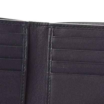 Gucci GG Supreme Monogram Blooms Bi-Fold Wallet Beige Blue Navy 7 of 8