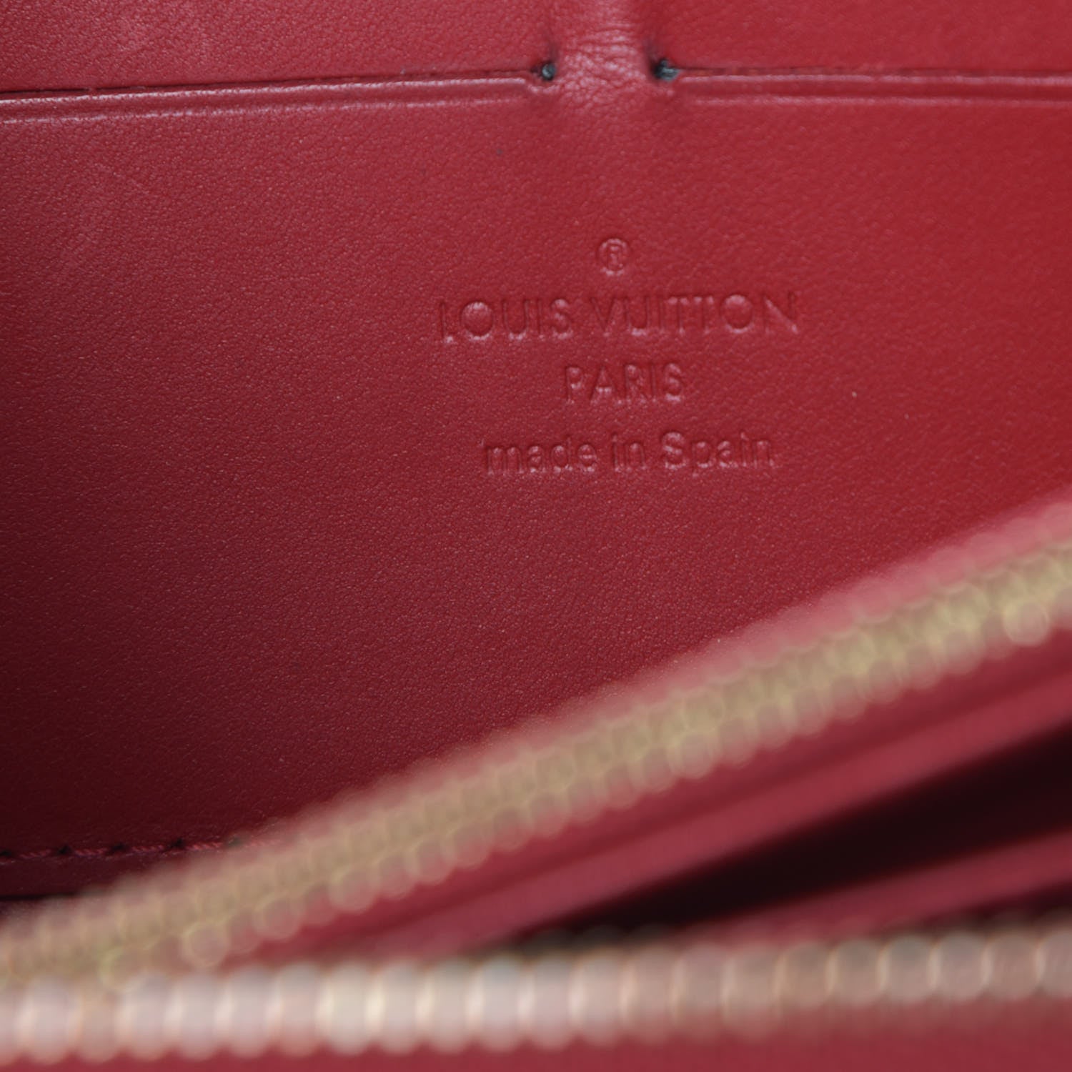 Louis Vuitton Vernis Zippy Wallet Pomme D'Amour 6 of 17