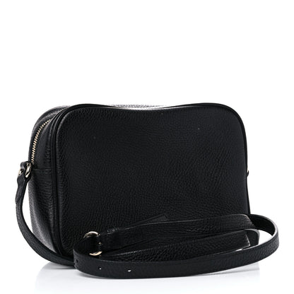 Gucci Pebbled Calfskin Small Soho Disco Bag Black 3 of 10