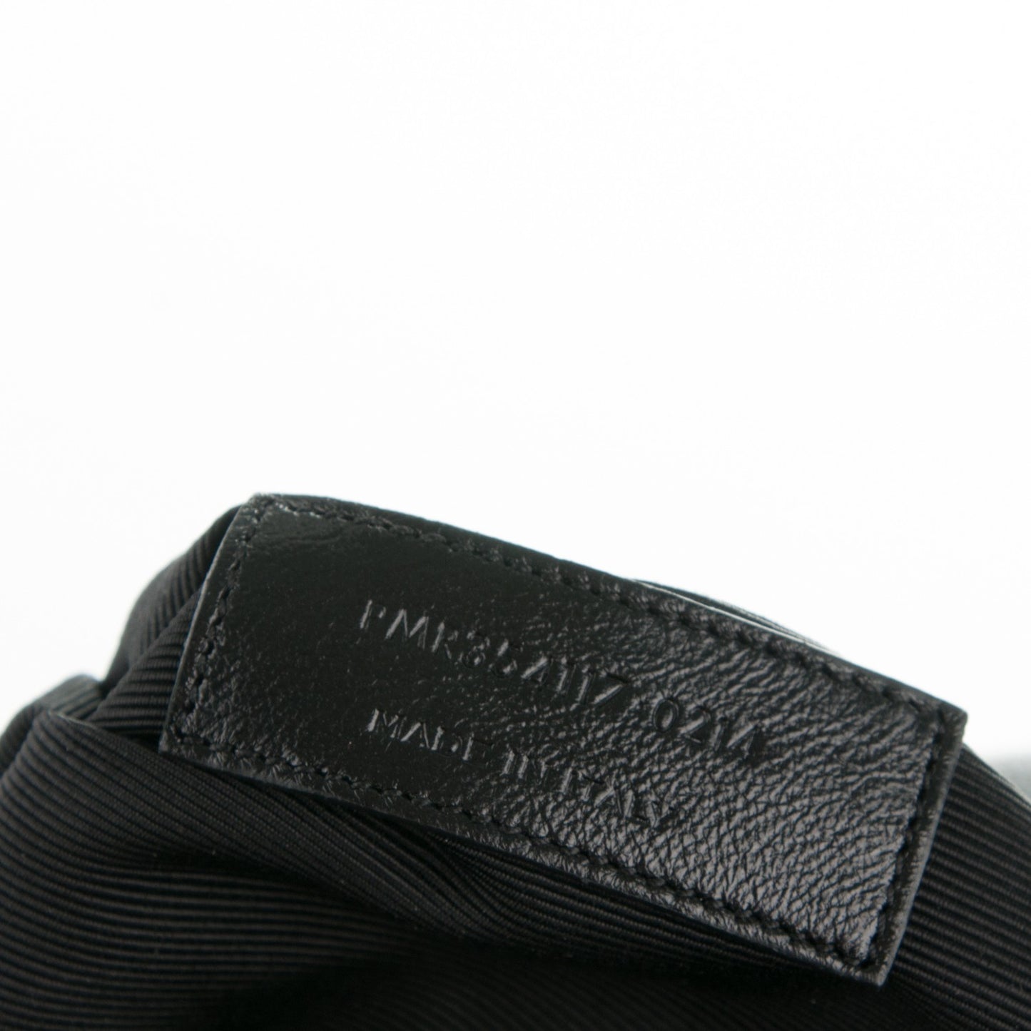 Grain De Poudre Matelasse Chevron Monogram Shopping Bag Black