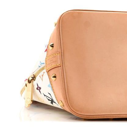 Louis Vuitton Monogram Multicolor Alma White 8 of 9