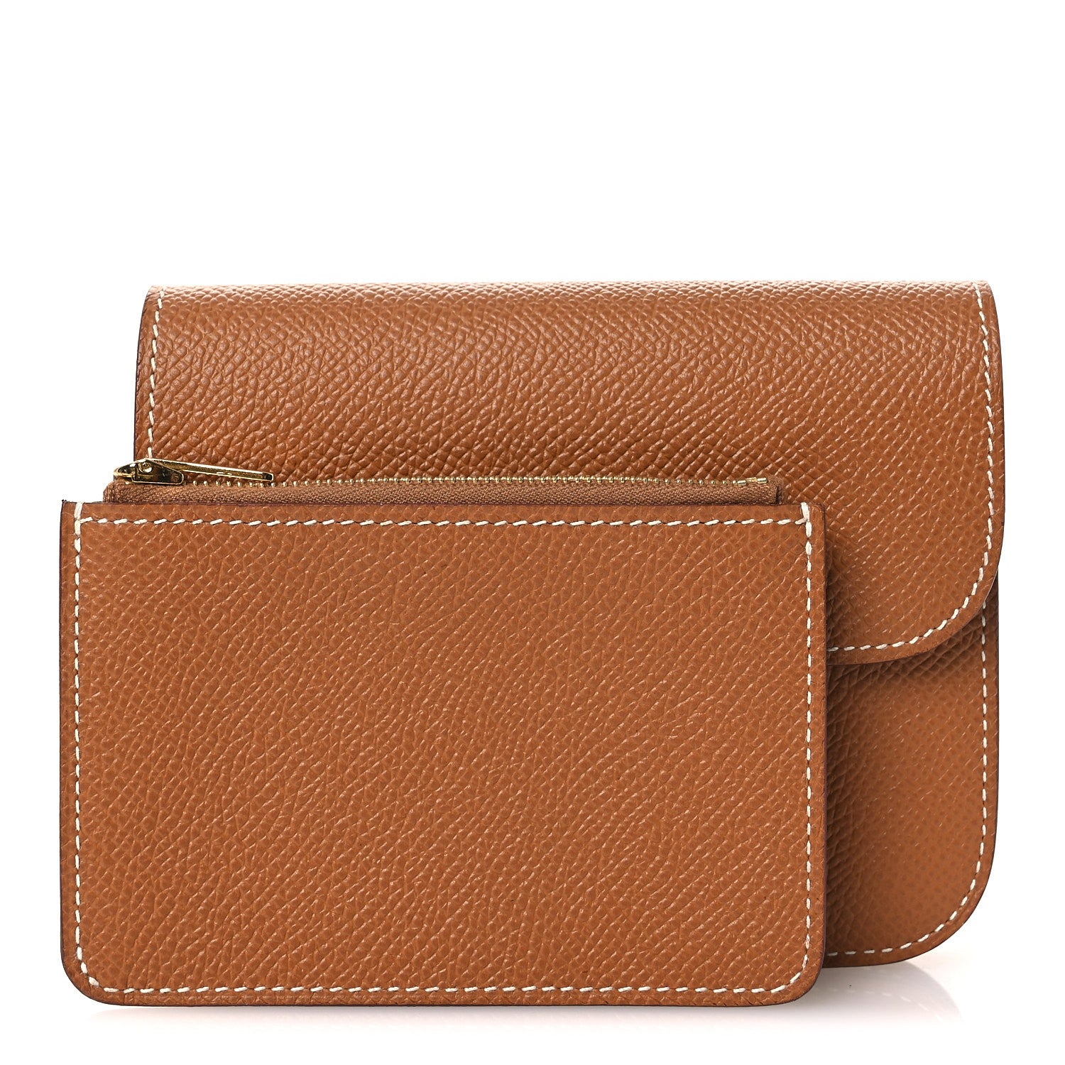 Hermes Epsom Constance Slim Wallet Gold 3 of 10