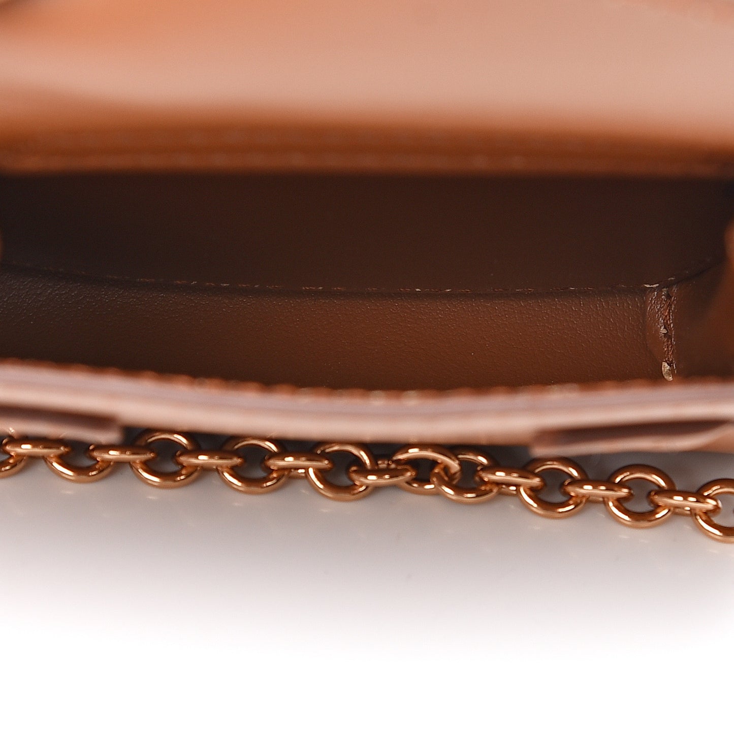 Calfskin Micro 58 Miss Sicily Satchel Brown
