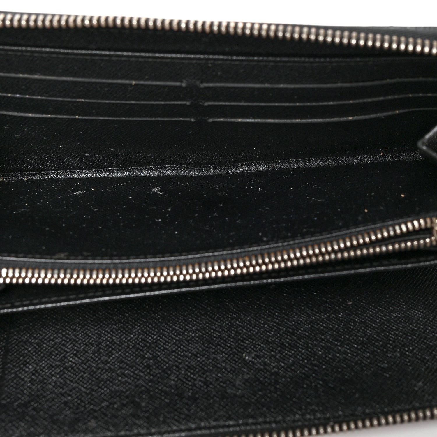 Louis Vuitton Epi Zippy Organizer Wallet Black 5 of 12