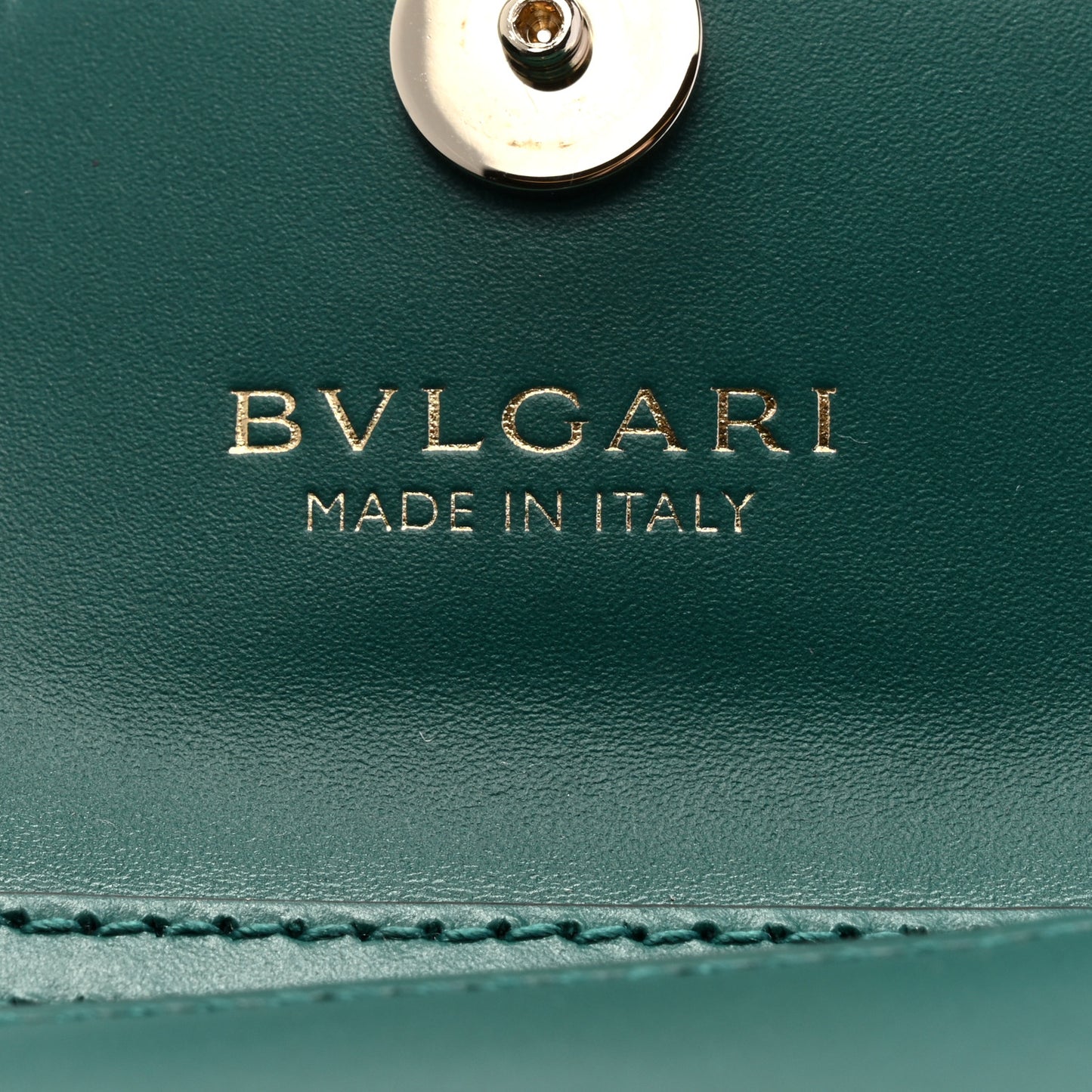 Calfskin Serpenti Forever Miniature Bag Charm Emerald Green