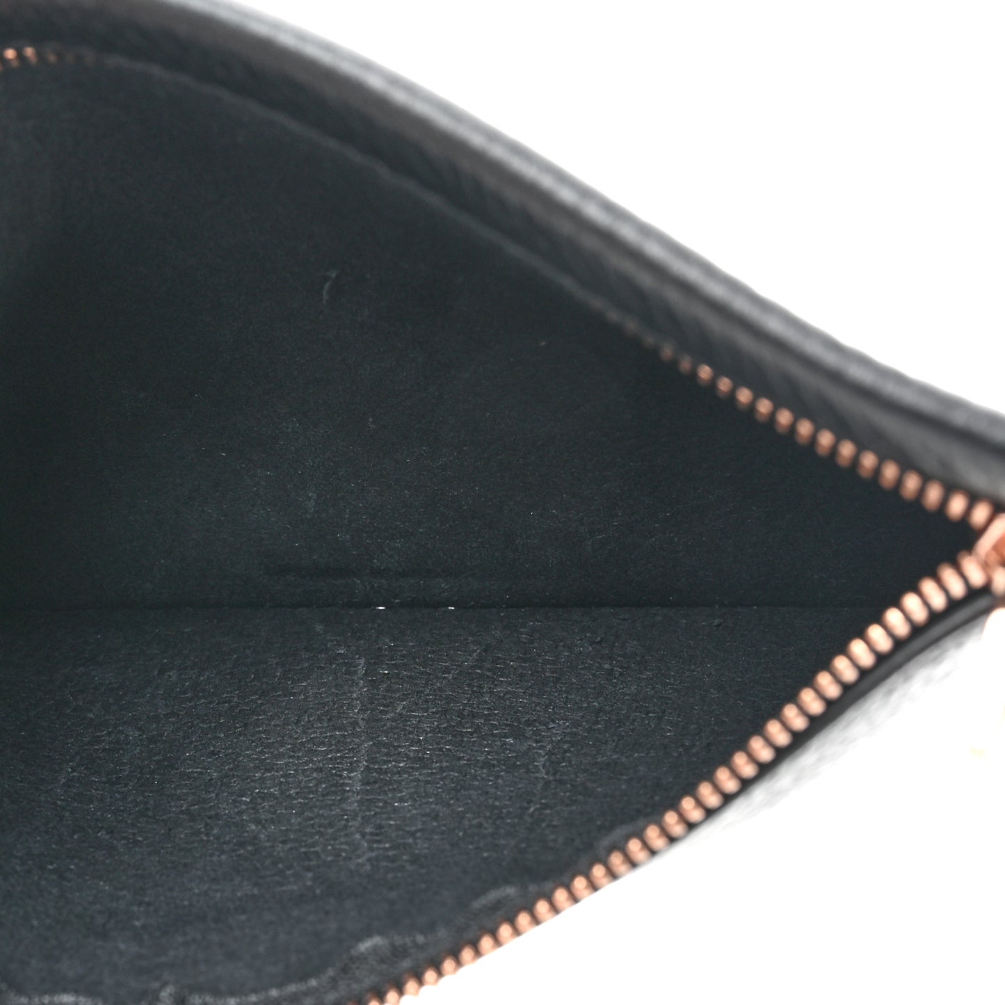 Pebbled Calfskin Large Prisma Skeletal Tote Black Rose Gold Hardware