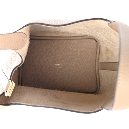Hermes Taurillon Clemence Picotin Lock 18 PM Trench 3 of 4
