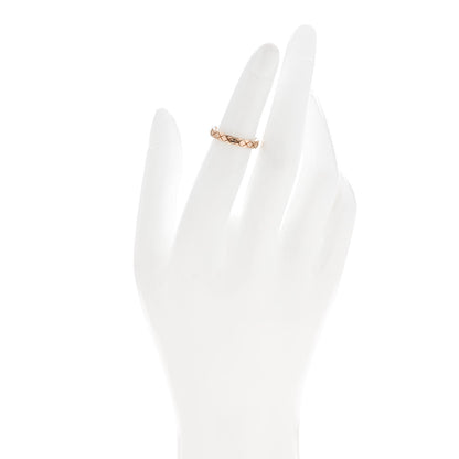 Chanel 18K Beige Gold Mini Coco Crush Ring 47 4.25 48 4.5 2 of 5