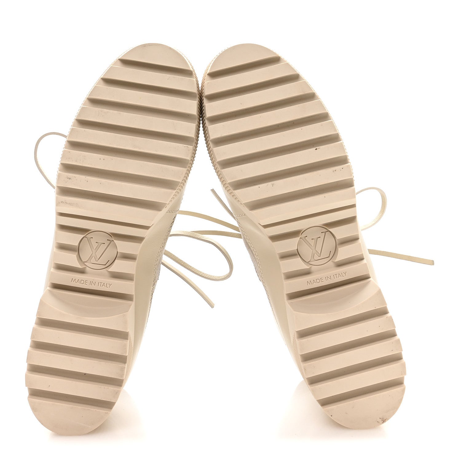Louis Vuitton Suede Calfskin Laureate Platform Desert Boots 41 Beige 6 of 8