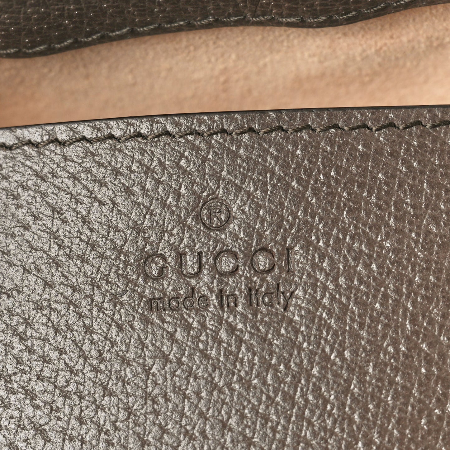 GG Supreme Monogram Small Ophidia Tote Bag Brown