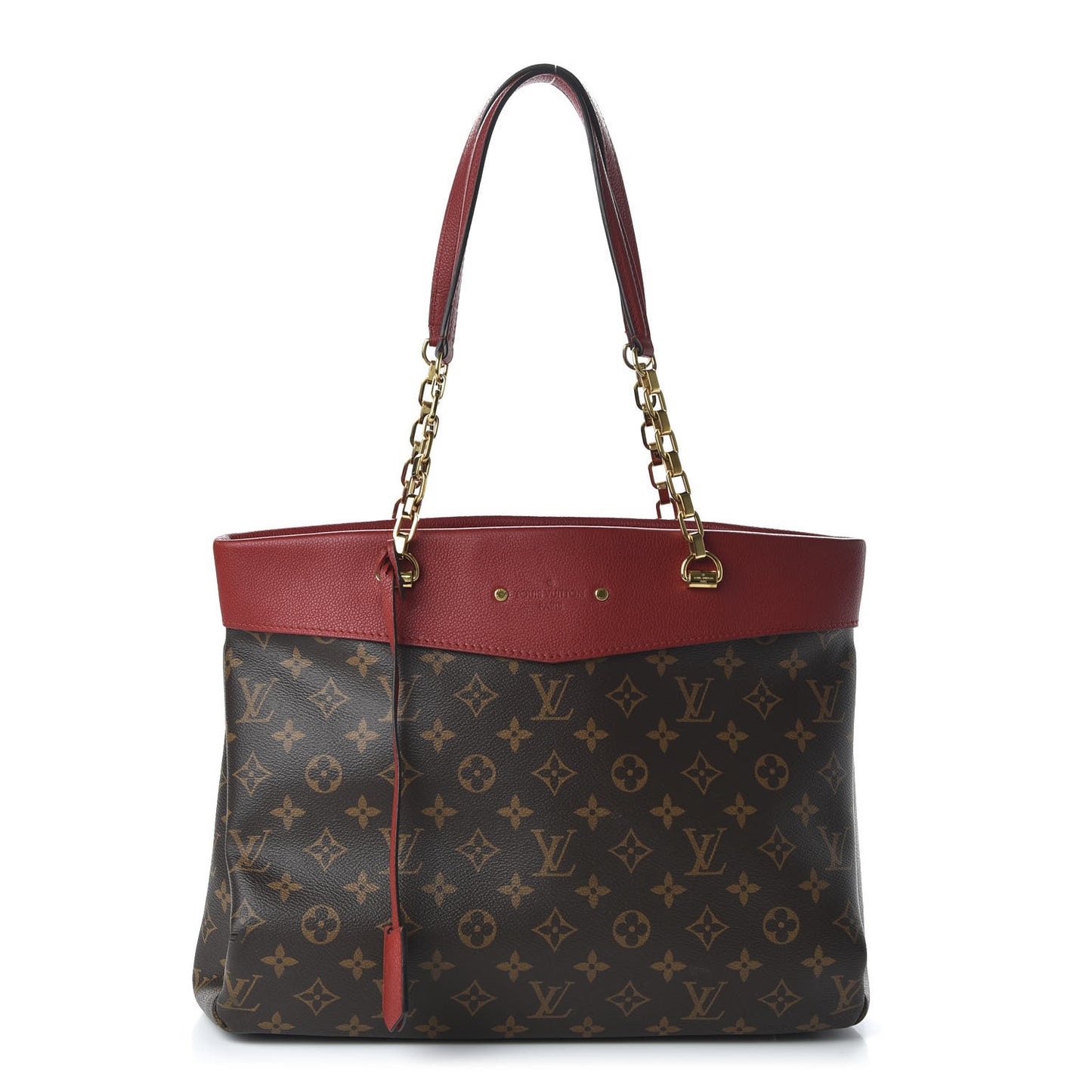 Monogram Pallas Shopper Cherry