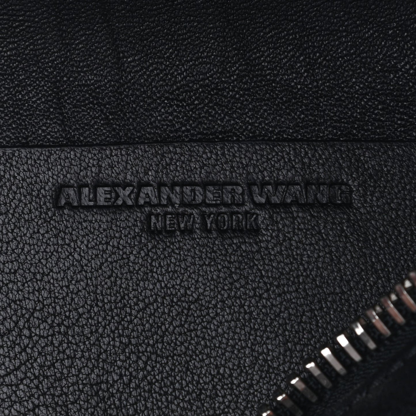 Calfskin Chain Belt Bag Black