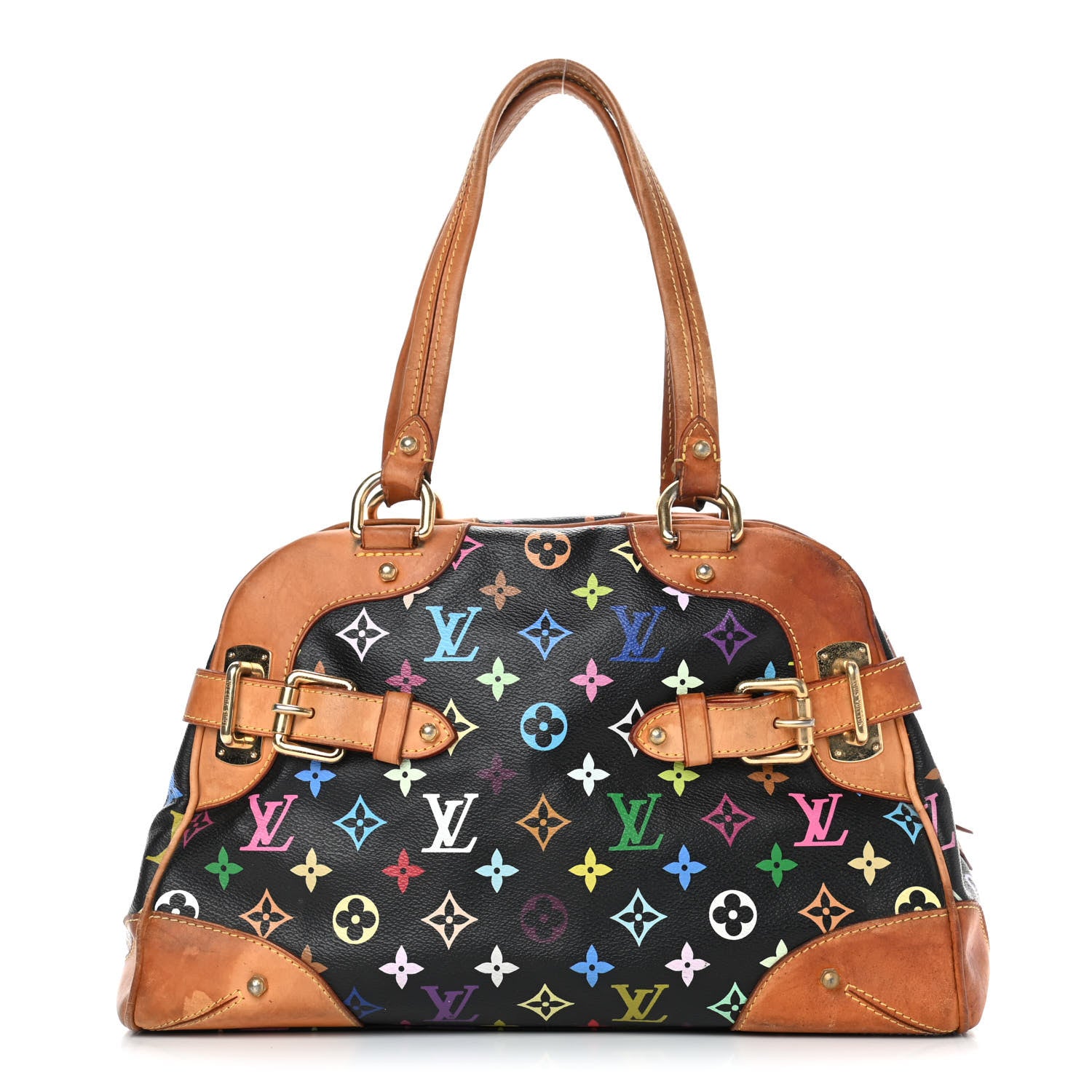 Louis Vuitton Monogram Multicolor Claudia Black 1 of 11