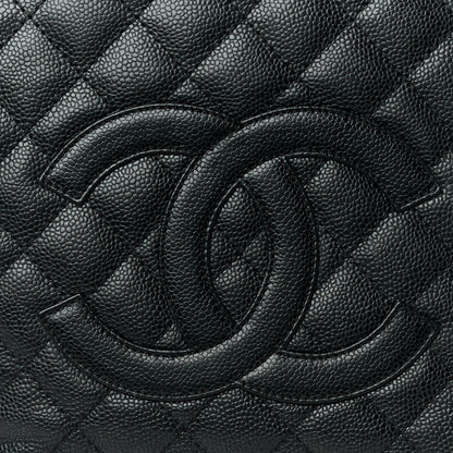 Chanel Caviar Quilted Grand Shopping Tote GST Black 8 of 11