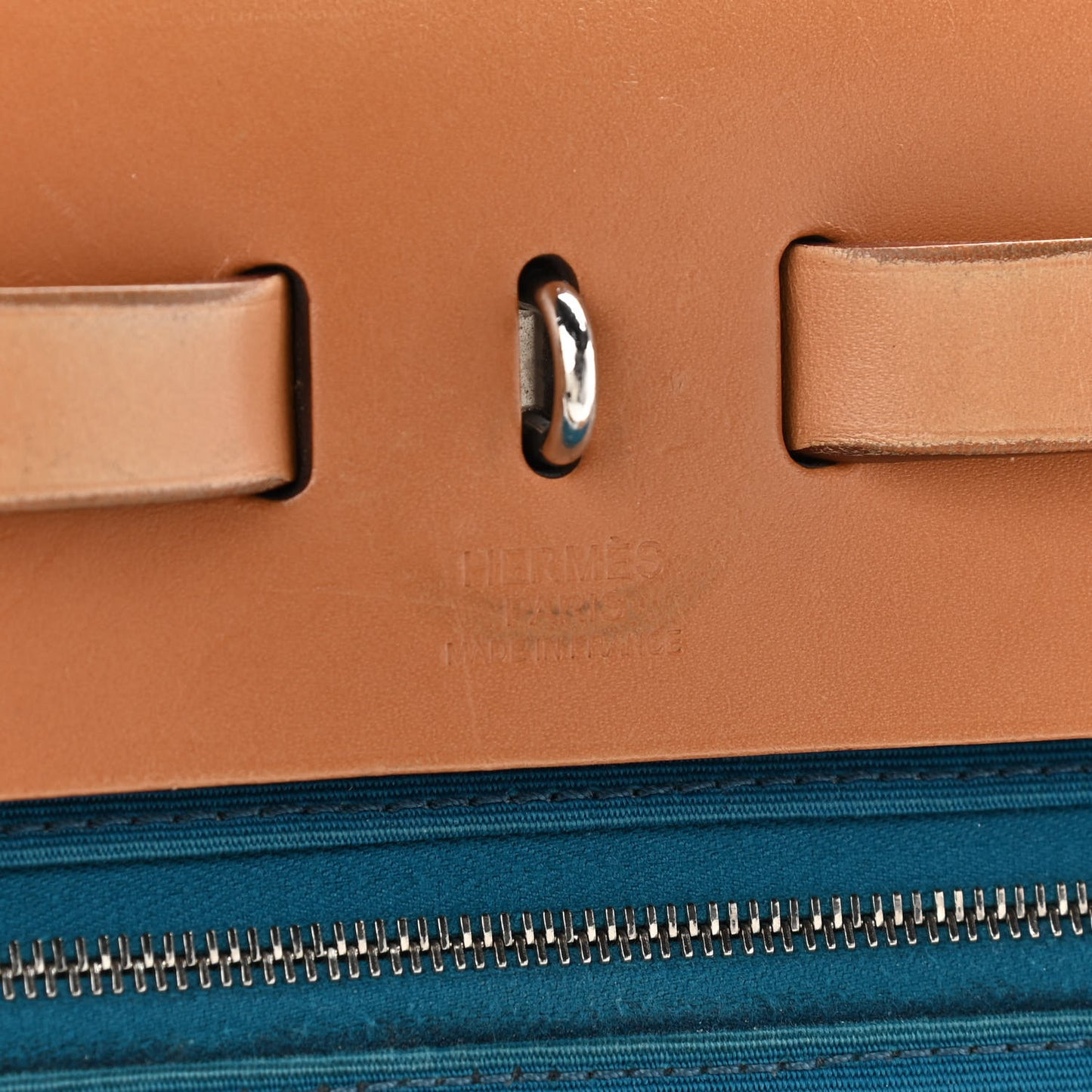 Vache Hunter Toile Herbag Zip 31 PM Bleu Natural