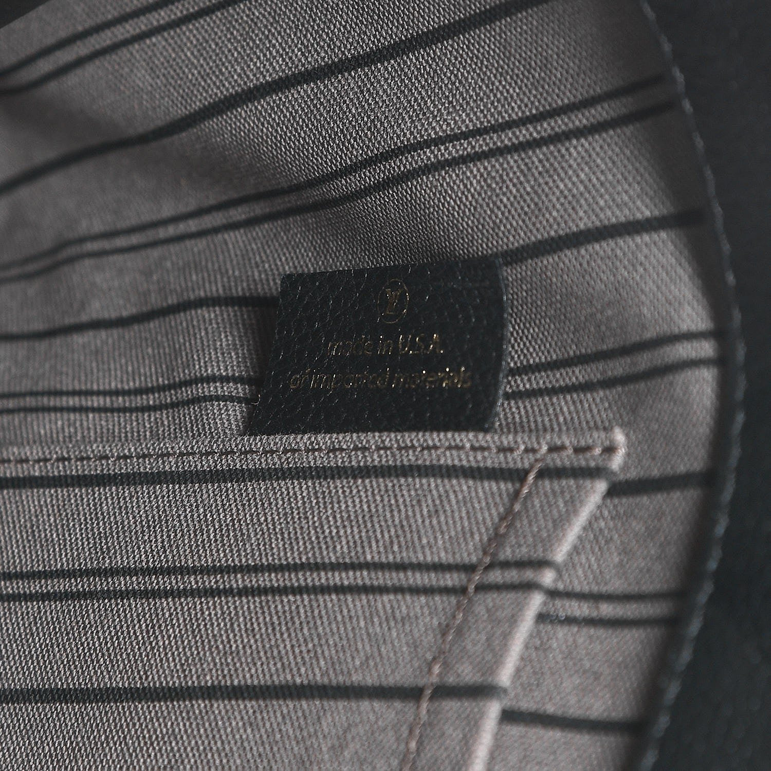 Louis Vuitton Empreinte Montaigne GM Black 8 of 12