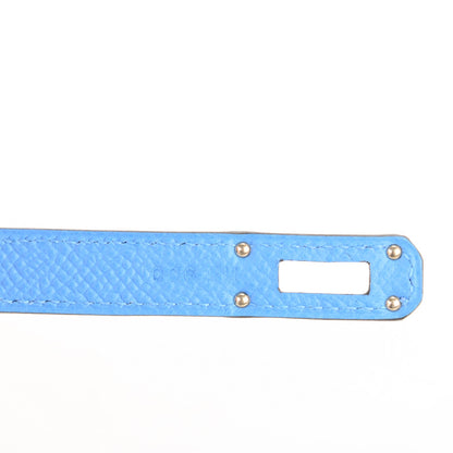 Hermes Epsom Kelly Longue Flag Wallet Bleu Paradis Bleu Saphir 7 of 7