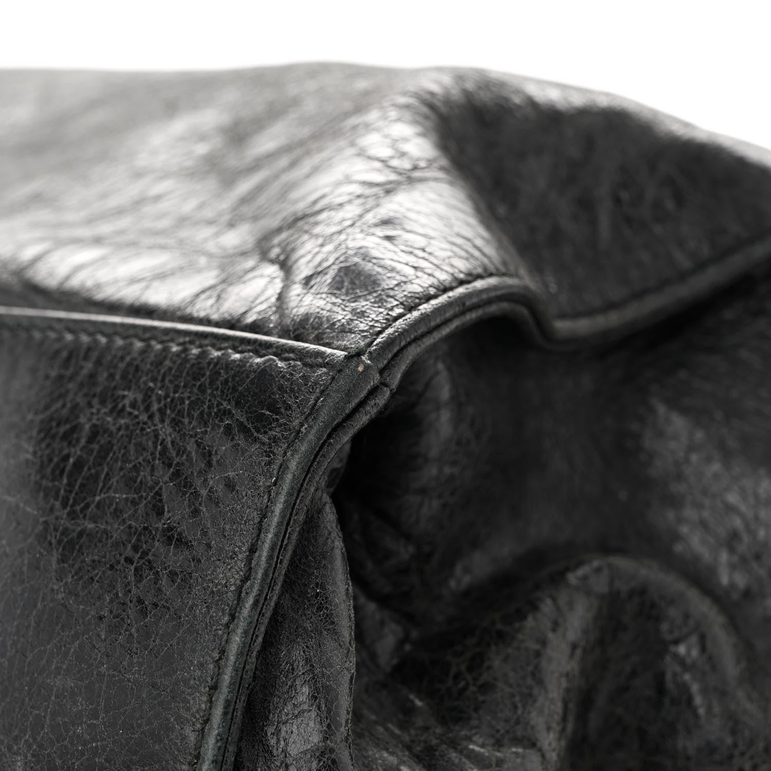 Balenciaga Agneau Giant 21 Silver Hardware Folder Black 23 of 40