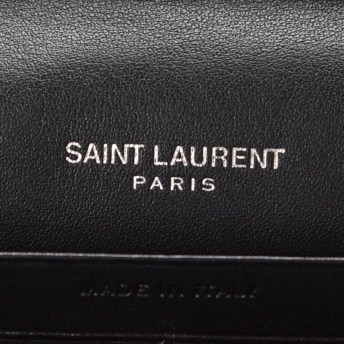 Patent Grain De Poudre Matelasse Chevron Monogram Chain Wallet Pink