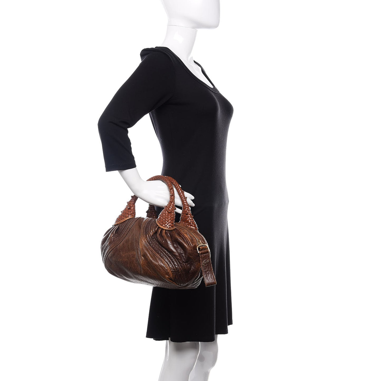 Nappa Nuvolata Spy Bowler Cognac