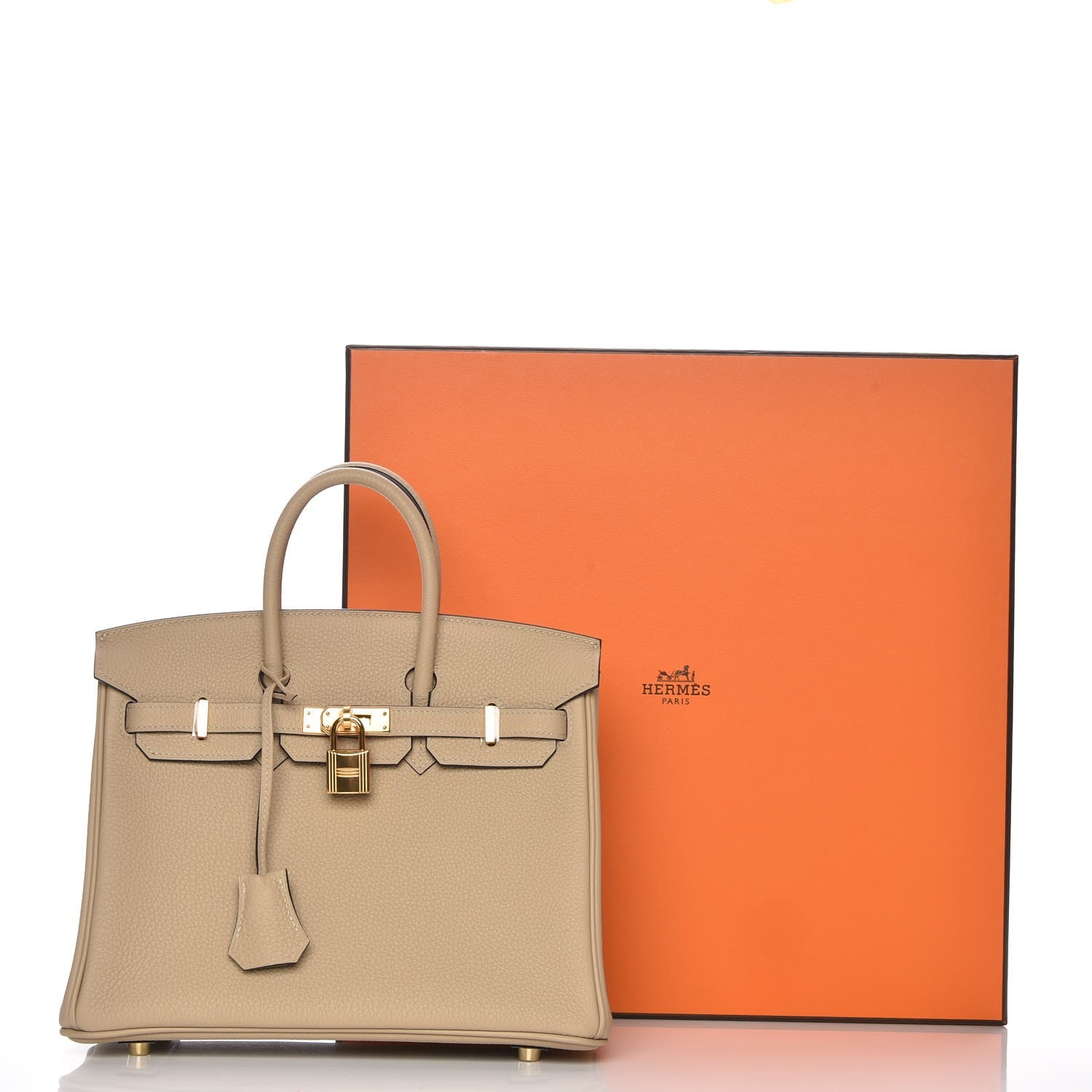 Hermes Togo Birkin 25 Trench 34 of 34