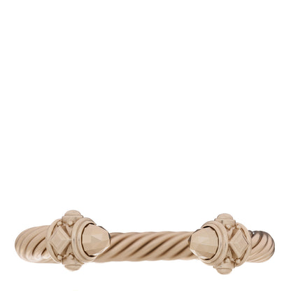 David Yurman Aluminum 10mm Renaissance Bracelet Pale Gold 1 of 4