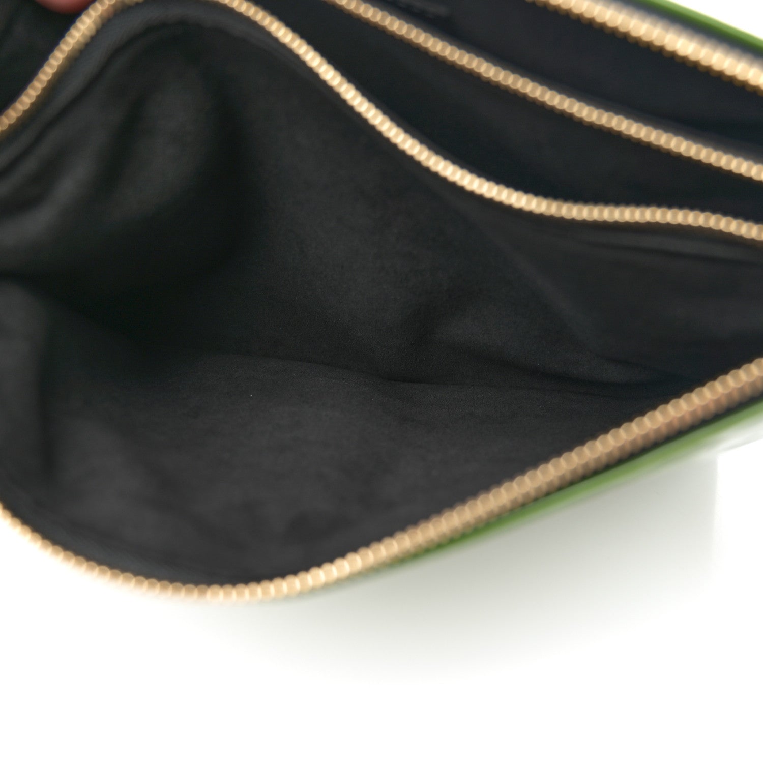 Louis Vuitton Patent Embossed Monogram Coussin PM Green Black 7 of 14