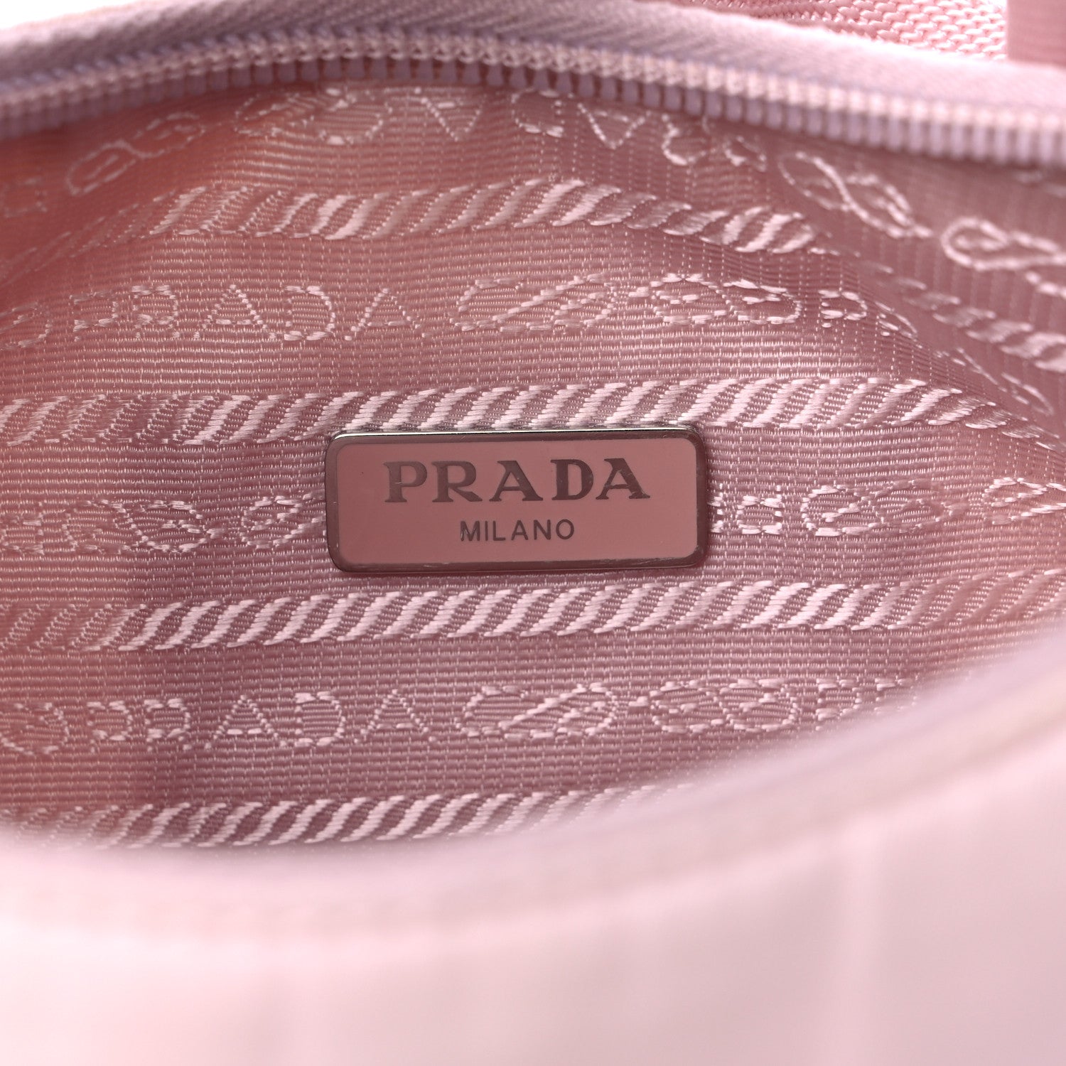 Prada Tessuto Nylon Saffiano Re-Edition 2000 Bag Alabastro 5 of 9