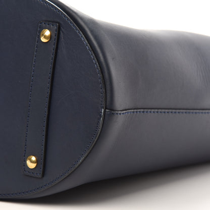 Burberry Supple Calfskin Medium Bucket Mid Indigo 11 of 15