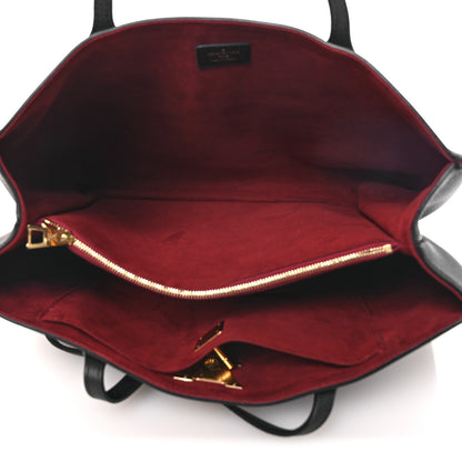 Louis Vuitton Grained Calfskin Lockme Shopper Black 5 of 11