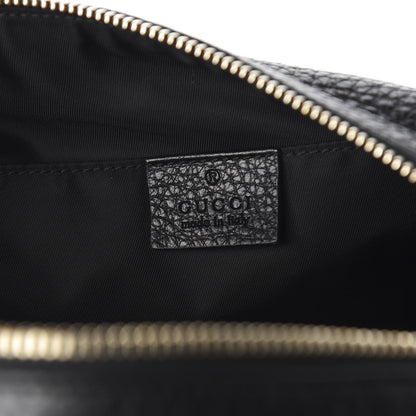 Gucci Pebbled Calfskin Large Soho Cosmetic Case Black 5 of 9