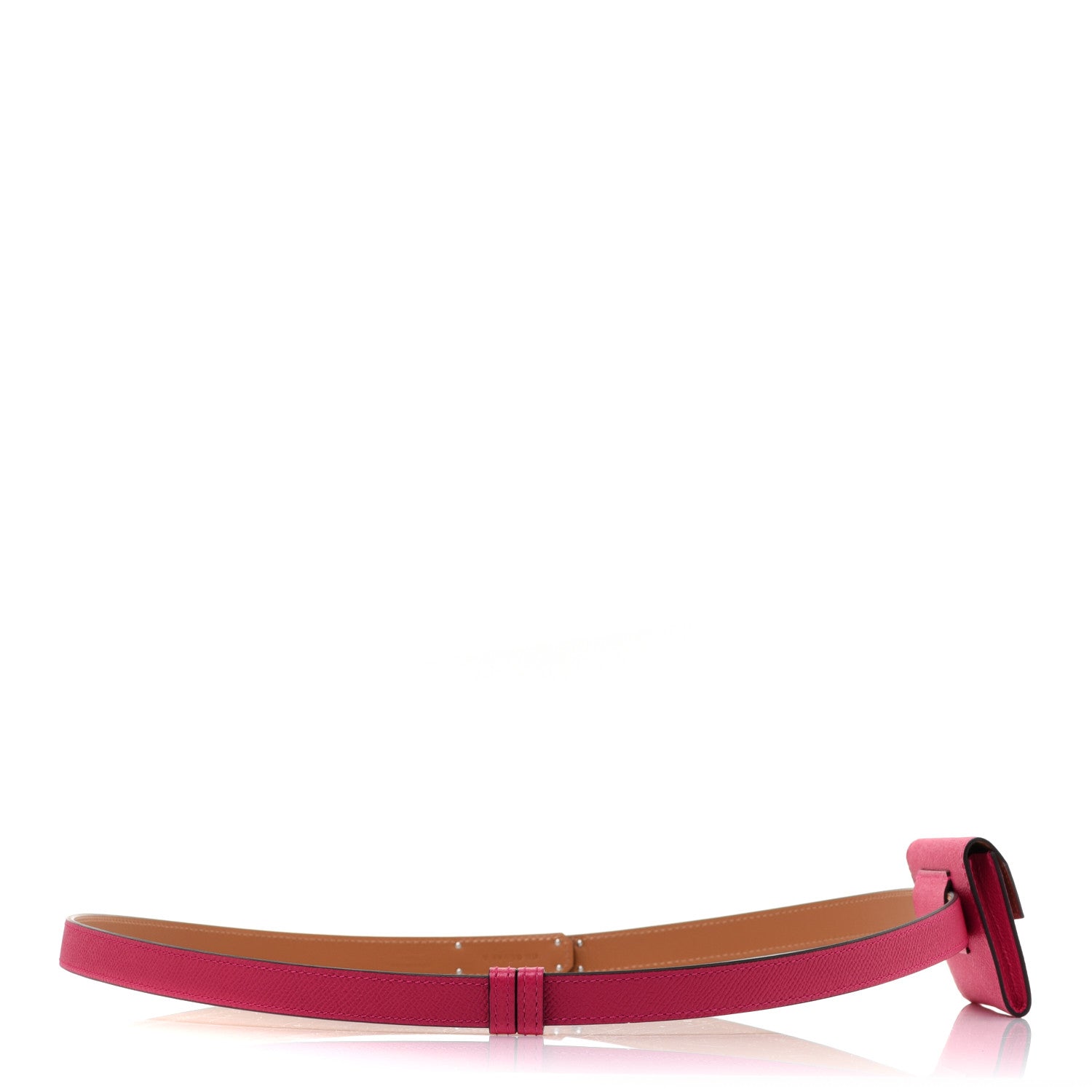 Hermes Epsom Kelly Pocket Belt Rose Mexico 3 of 11