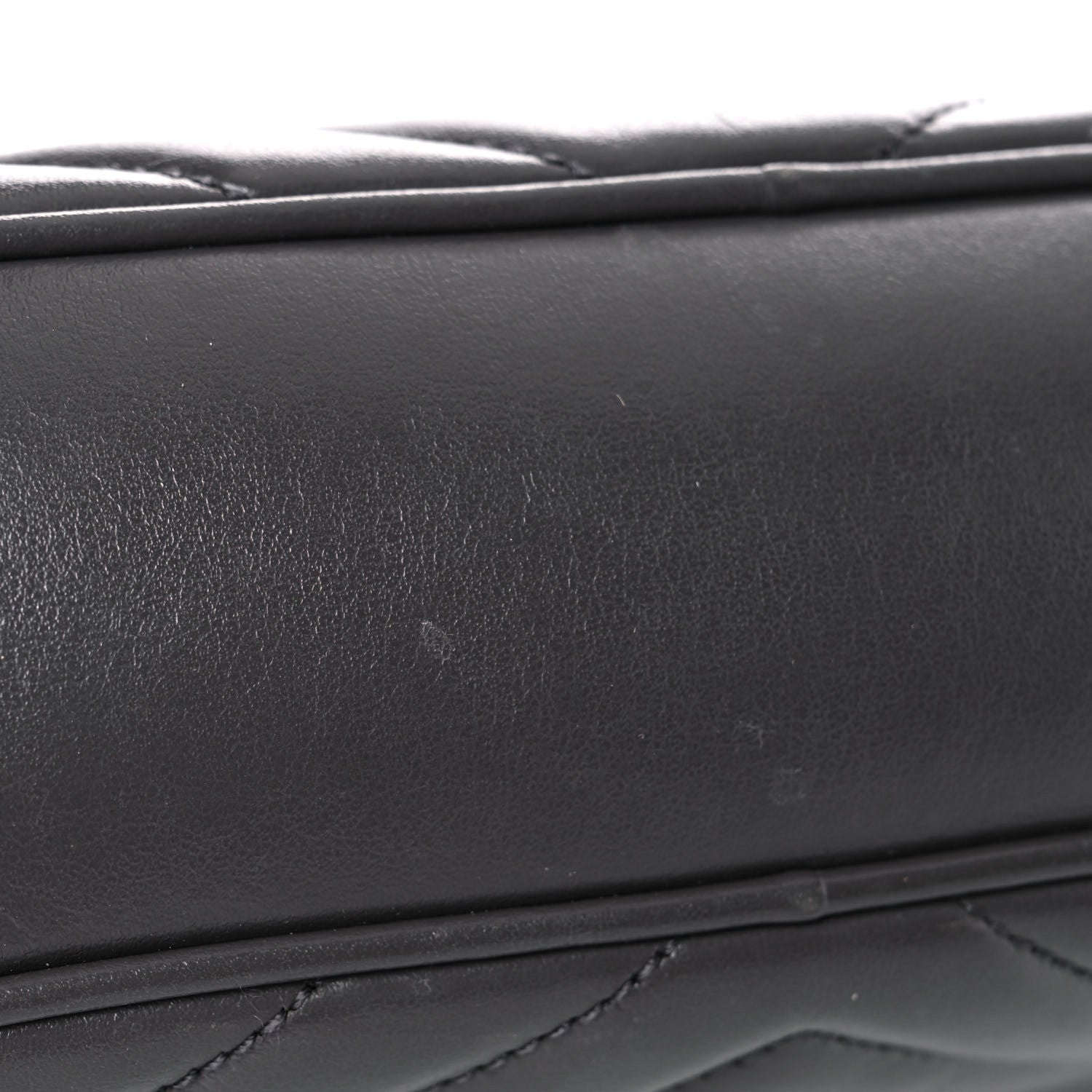 Saint Laurent Calfskin Matelasse Monogram Lou Camera Bag Grey Kaki 17 of 20