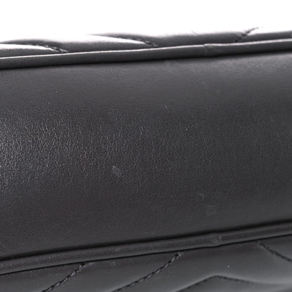 Saint Laurent Calfskin Matelasse Monogram Lou Camera Bag Grey Kaki 17 of 20