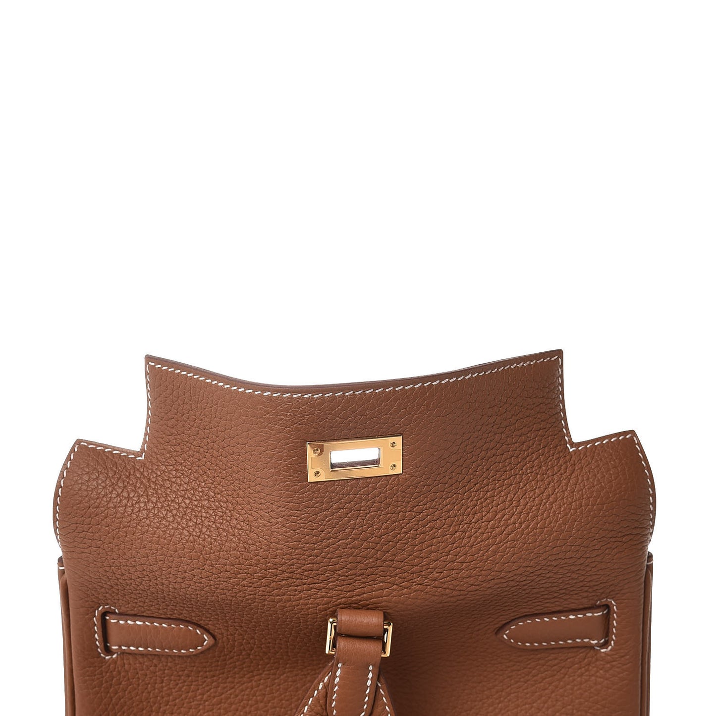 Togo Kelly Ado Backpack Gold