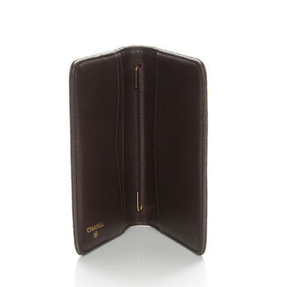 Chanel Lambskin Quilted Passport Holder Black 5 of 9