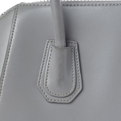 Givenchy Shiny Lord Calfskin Small Antigona Pearl Grey 10 of 19