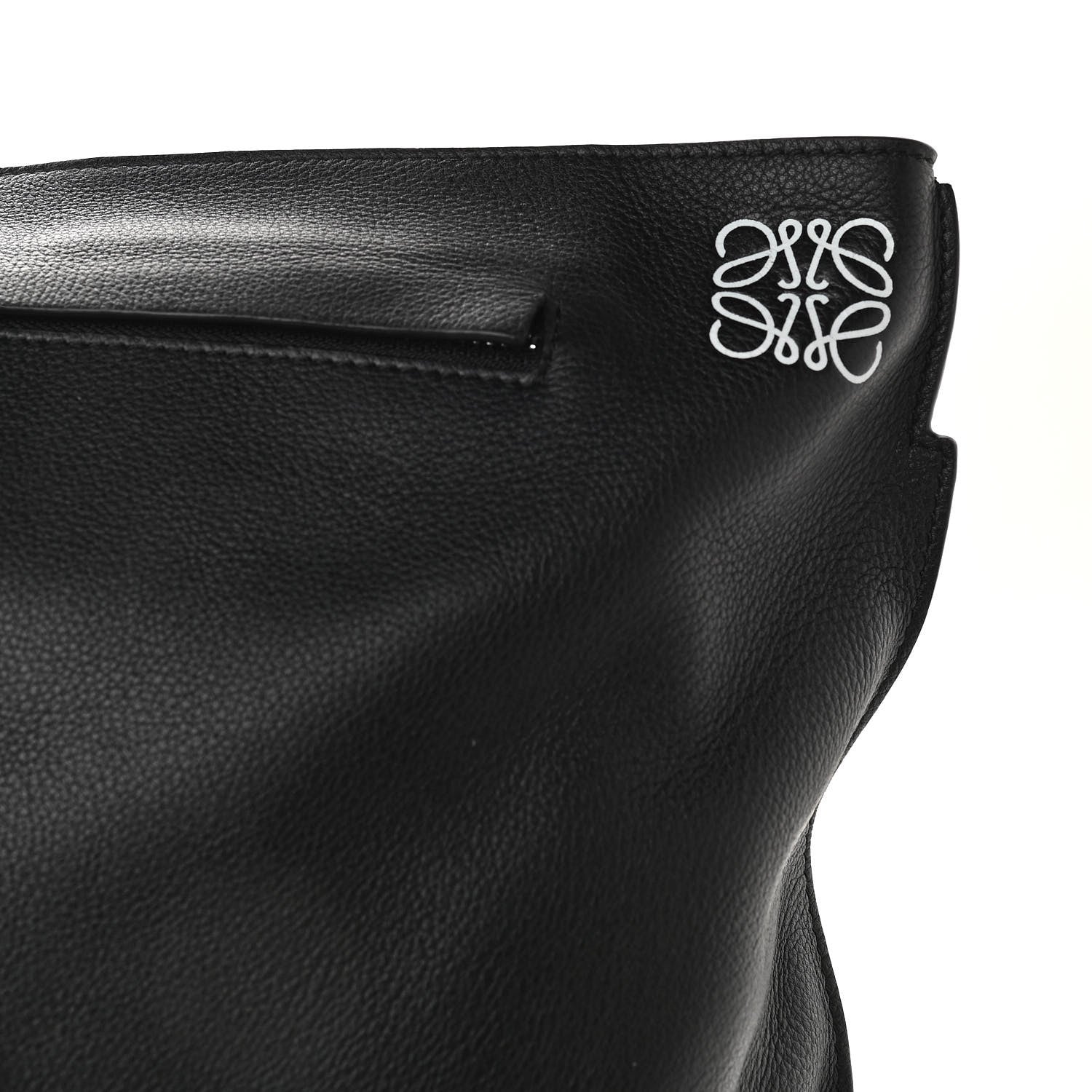 Loewe Grained Calfskin Sling Hobo Black 8 of 10