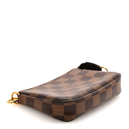 Louis Vuitton Damier Ebene Mini Pochette Accessories 4 of 9