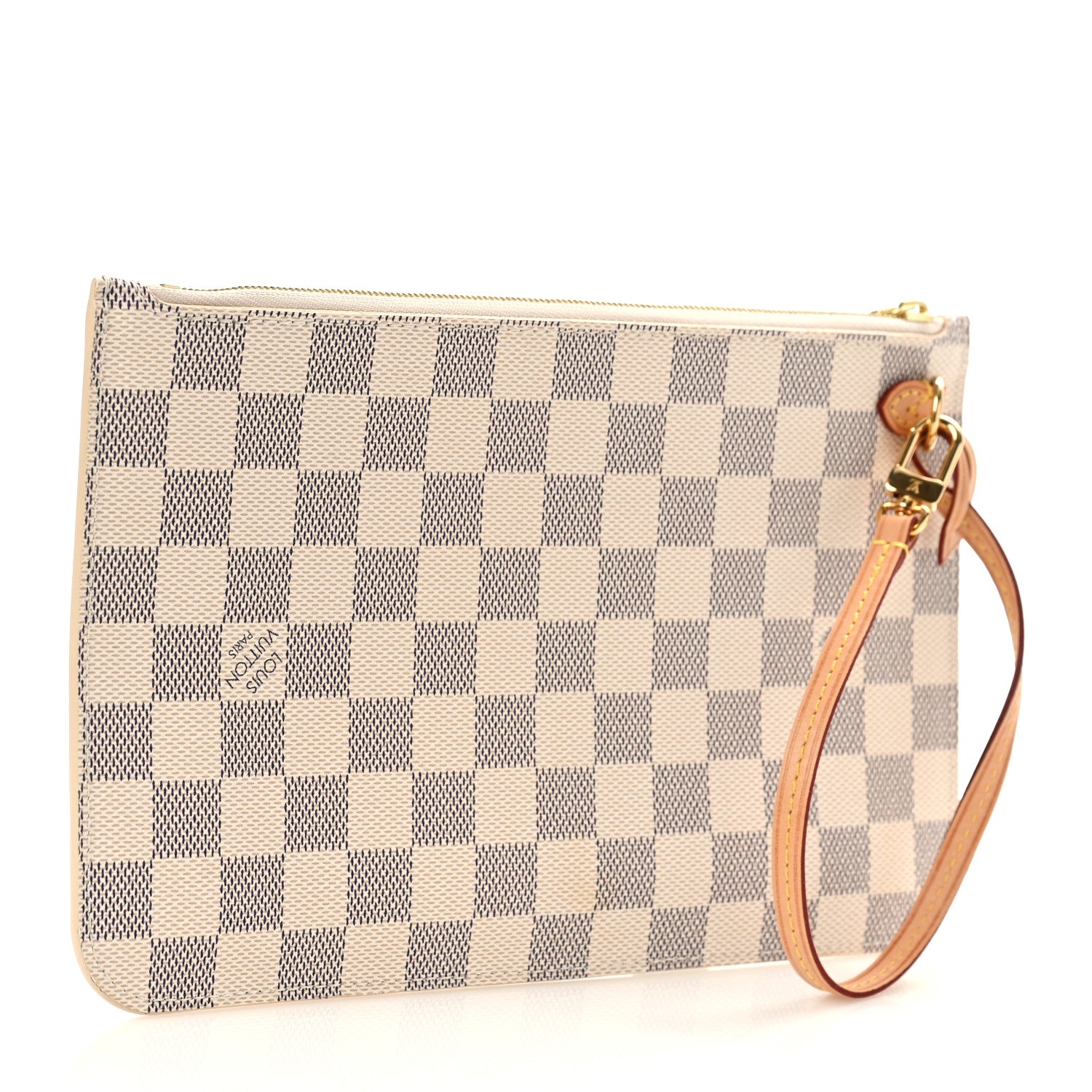 Louis Vuitton Damier Azur Neverfull MM GM Pochette 3 of 8