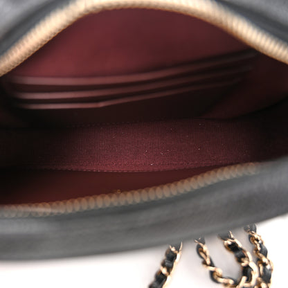 Chanel Caviar Quilted Chain Camera Bag Black 5 of 10