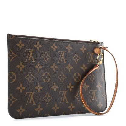Louis Vuitton Monogram Neverfull MM GM Pochette Pivoine 2 of 5