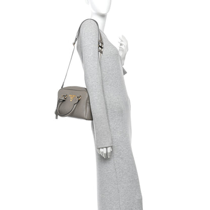Prada Vitello Phenix Bauletto Argilla 2 of 10