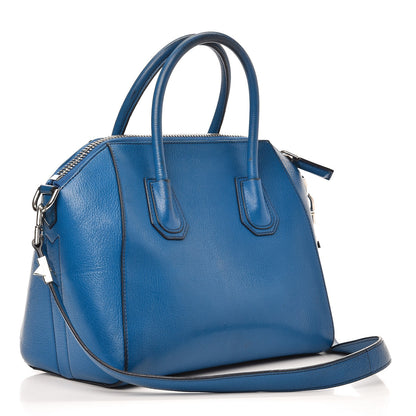 Givenchy Sugar Goatskin Small Antigona Dark Blue 3 of 12